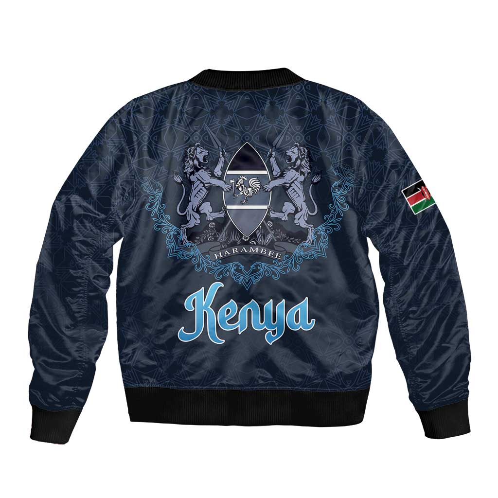 Kenya Happy Eid Mubarak Bomber Jacket Eid Al-Adha