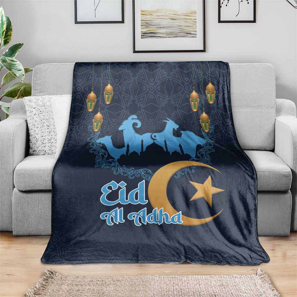Algeria Happy Eid Mubarak Blanket Eid Al-Adha