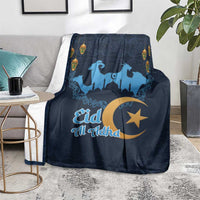 Algeria Happy Eid Mubarak Blanket Eid Al-Adha