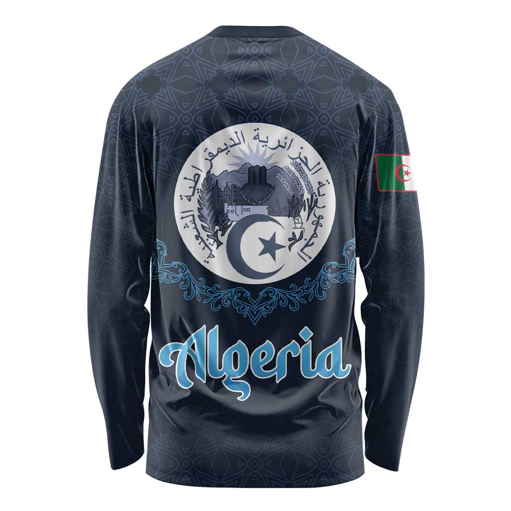 Algeria Happy Eid Mubarak Long Sleeve Shirt Eid Al-Adha