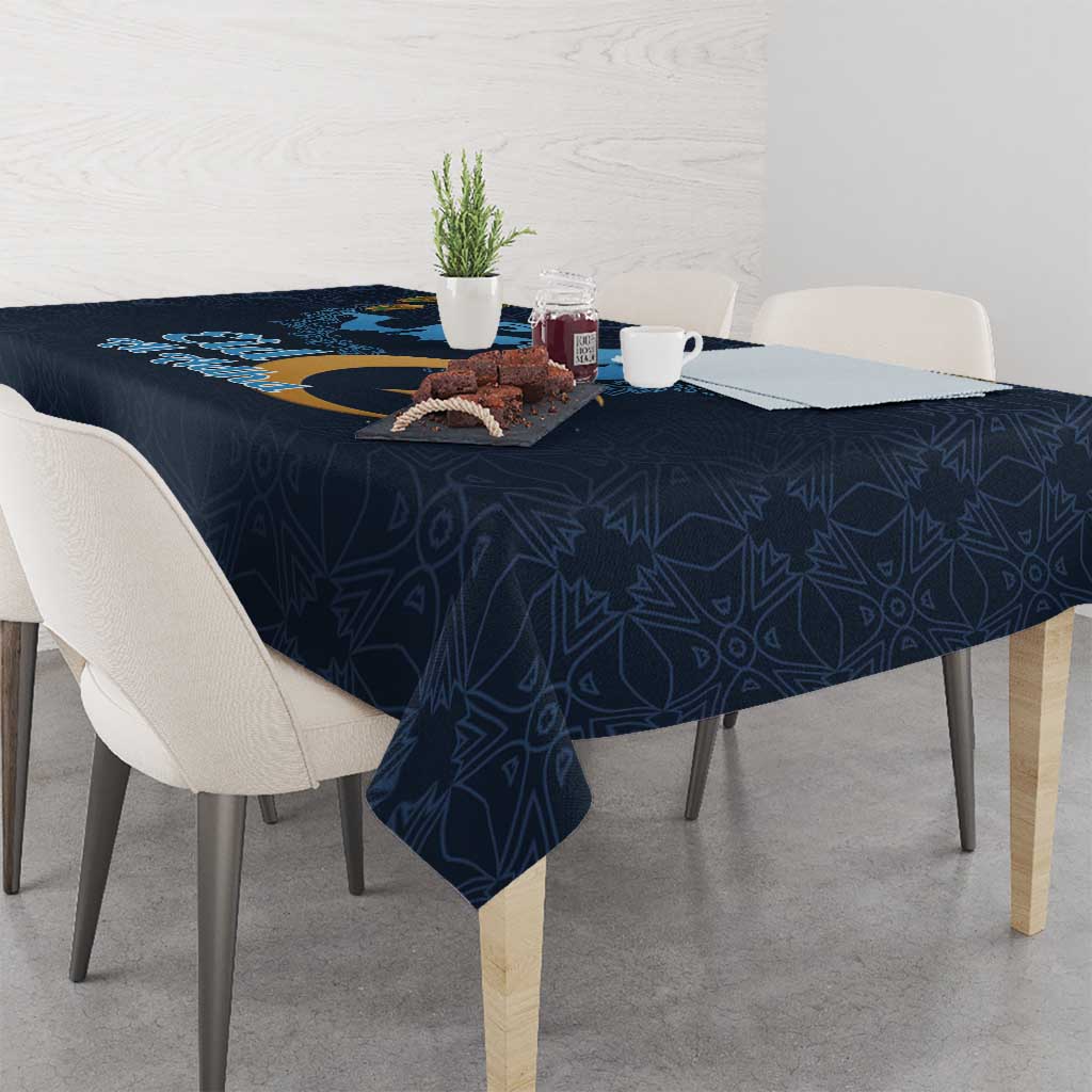 Algeria Happy Eid Mubarak Tablecloth Eid Al-Adha