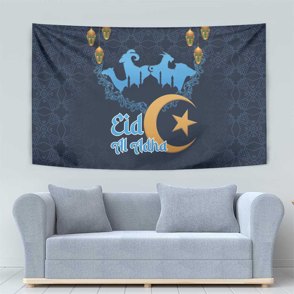 Algeria Happy Eid Mubarak Tapestry Eid Al-Adha