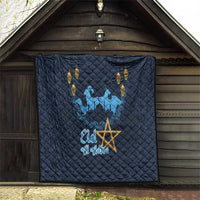 Morocco Happy Eid Mubarak Quilt Eid Al-Adha