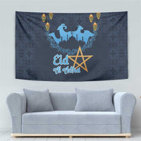 Morocco Happy Eid Mubarak Tapestry Eid Al-Adha
