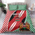 Custom Kenya Rugby Bedding Set Flag Style - Wonder Print Shop