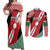 Custom Kenya Rugby Couples Matching Off Shoulder Maxi Dress and Long Sleeve Button Shirt Flag Style - Wonder Print Shop