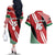 Custom Kenya Rugby Couples Matching Off The Shoulder Long Sleeve Dress and Hawaiian Shirt Flag Style - Wonder Print Shop