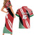 Custom Kenya Rugby Couples Matching Short Sleeve Bodycon Dress and Hawaiian Shirt Flag Style - Wonder Print Shop