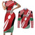 Custom Kenya Rugby Couples Matching Short Sleeve Bodycon Dress and Long Sleeve Button Shirt Flag Style - Wonder Print Shop