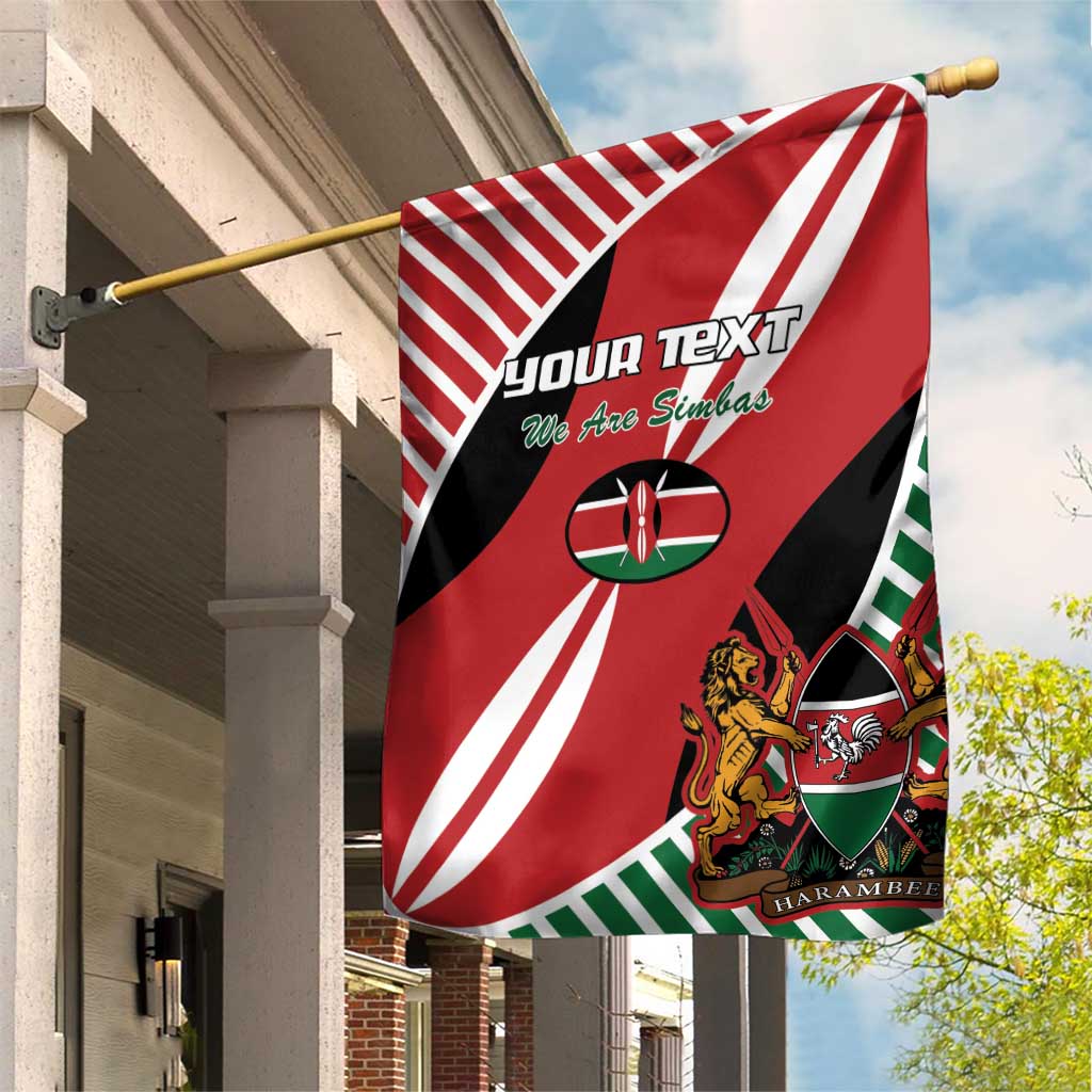 Custom Kenya Rugby Garden Flag Flag Style - Wonder Print Shop