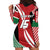 Custom Kenya Rugby Hoodie Dress Flag Style - Wonder Print Shop