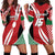 Custom Kenya Rugby Hoodie Dress Flag Style - Wonder Print Shop