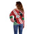 Custom Kenya Rugby Off Shoulder Sweater Flag Style - Wonder Print Shop