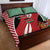 Custom Kenya Rugby Quilt Bed Set Flag Style - Wonder Print Shop