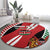 Custom Kenya Rugby Round Carpet Flag Style