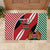 Custom Kenya Rugby Rubber Doormat Flag Style - Wonder Print Shop