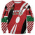 Custom Kenya Rugby Sweatshirt Flag Style - Wonder Print Shop