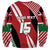 Custom Kenya Rugby Sweatshirt Flag Style - Wonder Print Shop