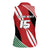 Custom Kenya Rugby Women Sleeveless Polo Shirt Flag Style - Wonder Print Shop