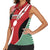 Custom Kenya Rugby Women Sleeveless Polo Shirt Flag Style - Wonder Print Shop