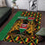 Kenya Area Rug Coat Of Arms Kente Pattern