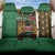 Kenya Back Car Seat Cover Coat Of Arms Kente Pattern - Wonder Print Shop