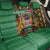 Kenya Back Car Seat Cover Coat Of Arms Kente Pattern - Wonder Print Shop