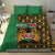 Kenya Bedding Set Coat Of Arms Kente Pattern - Wonder Print Shop