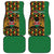 Kenya Car Mats Coat Of Arms Kente Pattern - Wonder Print Shop