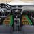 Kenya Car Mats Coat Of Arms Kente Pattern - Wonder Print Shop