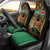 Kenya Car Seat Cover Coat Of Arms Kente Pattern - Wonder Print Shop