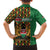 Kenya Family Matching Off Shoulder Maxi Dress and Hawaiian Shirt Coat Of Arms Kente Pattern - Wonder Print Shop