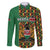 Kenya Family Matching Off Shoulder Short Dress and Hawaiian Shirt Coat Of Arms Kente Pattern - Wonder Print Shop