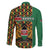 Kenya Family Matching Tank Maxi Dress and Hawaiian Shirt Coat Of Arms Kente Pattern - Wonder Print Shop