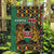 Kenya Garden Flag Coat Of Arms Kente Pattern - Wonder Print Shop