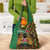 Kenya Grocery Bag Coat Of Arms Kente Pattern