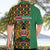 Kenya Hawaiian Shirt Coat Of Arms Kente Pattern - Wonder Print Shop