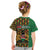 Kenya Kid T Shirt Coat Of Arms Kente Pattern - Wonder Print Shop