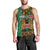 Kenya Men Tank Top Coat Of Arms Kente Pattern - Wonder Print Shop