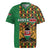 Kenya Rugby Jersey Coat Of Arms Kente Pattern - Wonder Print Shop