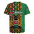 Kenya Rugby Jersey Coat Of Arms Kente Pattern - Wonder Print Shop