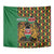 Kenya Tapestry Coat Of Arms Kente Pattern