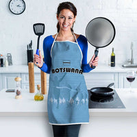Botswana Athletics Apron Go Champions Go - Wonder Print Shop