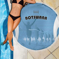 Botswana Athletics Beach Blanket Go Champions Go - Wonder Print Shop