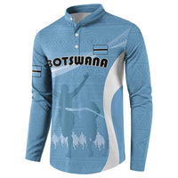 Personalized Botswana Athletics Button Sweatshirt Go Champions Go - Wonder Print Shop