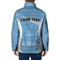 Personalized Botswana Athletics Padded Jacket Go Champions Go - Wonder Print Shop