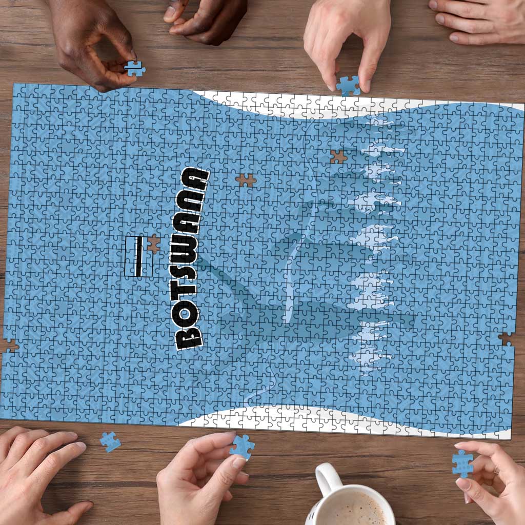 Botswana Athletics Puzzle Go Champions Go - Wonder Print Shop