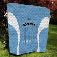 Botswana Athletics Quilt Go Champions Go - Wonder Print Shop