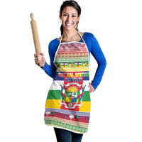 Central African Republic Christmas Apron Joyeux Noel - Wonder Print Shop