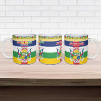 Central African Republic Christmas Ceramic Mug Joyeux Noel - Wonder Print Shop
